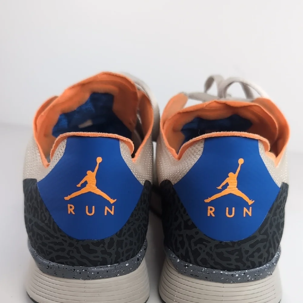 Jordan 88 Racer "Mowabb"  Birch/Game Royal-Bright Mandarin Mens Size 11.5 US - Picture 10 of 17